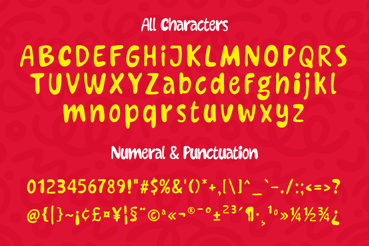 Jellymo - Playful Chunky Display, a Sans Serif Font by BumbleGraph Studio (Photo 5 of 15)