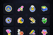 Cartoon Sticker Designs, an Emoji Icon by Prosymbols (Thumbnail 6 of 15)