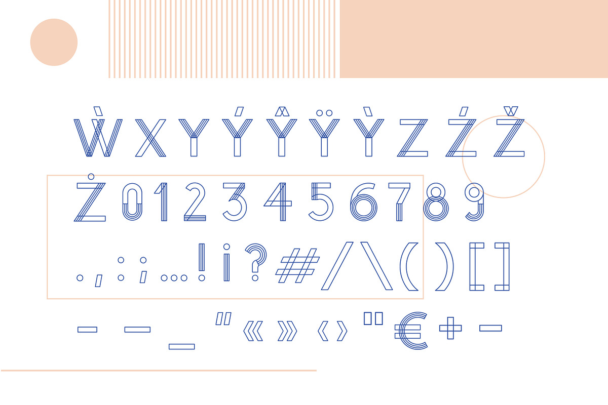 Yucca Display Font Set preview 5