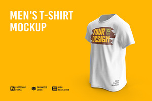 Men's T-Shirt Mockup