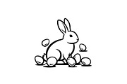 Happy Easter Bunny Vector Bundle, an Illustration by jahid234 (Thumbnail 23 of 51)