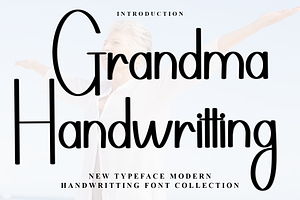 Grandma Handwritting, a Sans Serif Font by FreshTypeINK