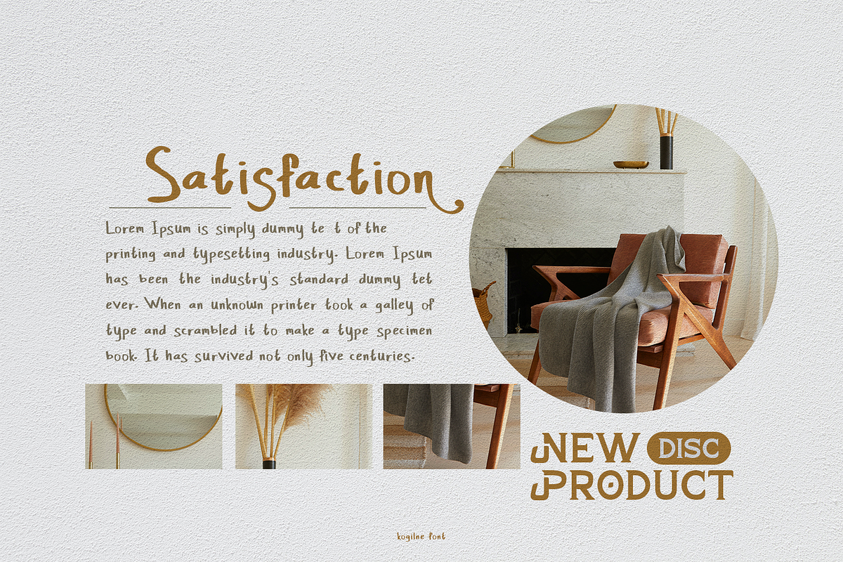 Kogilne Font Duo, a Font by madeDeduk (Photo 4 of 10)