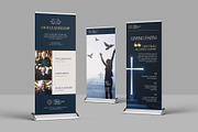 Church Event Roll-Up Banner Template, a Print Template by DesignerCandies (Thumbnail 3 of 7)