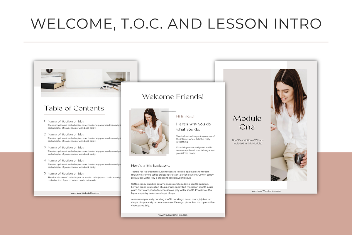 eBook Template | Kate Carter, a Magazine Template by Lady Boss Studio (Photo 5 of 9)