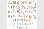 letters and digital of rope, a Script Font by IllustrationArtShop (Thumbnail 4 of 6)