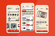 Neonova - E-commerce Retro Tech App, an App Template by productype1 (Thumbnail 4 of 5)
