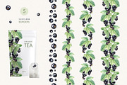 Black currant berry watercolor, a Food Illustration by Fedulova Art (Thumbnail 9 of 10)
