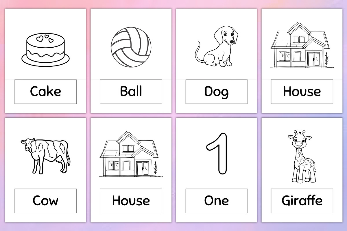 Printable Coloring Pages For Kids, a Stationery Template by Designmela01 (Photo 6 of 6)