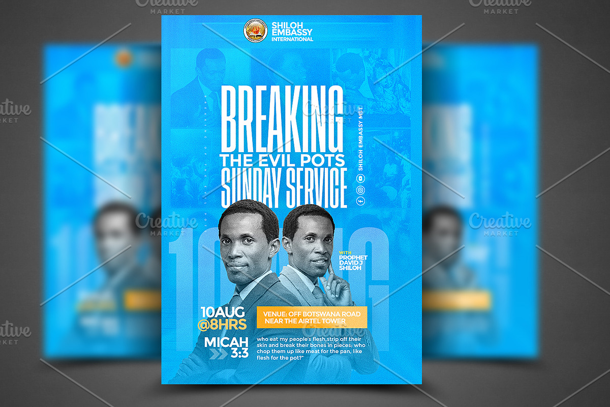 Church Poster Template