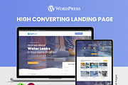 High Converting Landing Page, a Landing Page Template by Niofix (Thumbnail 1 of 3)