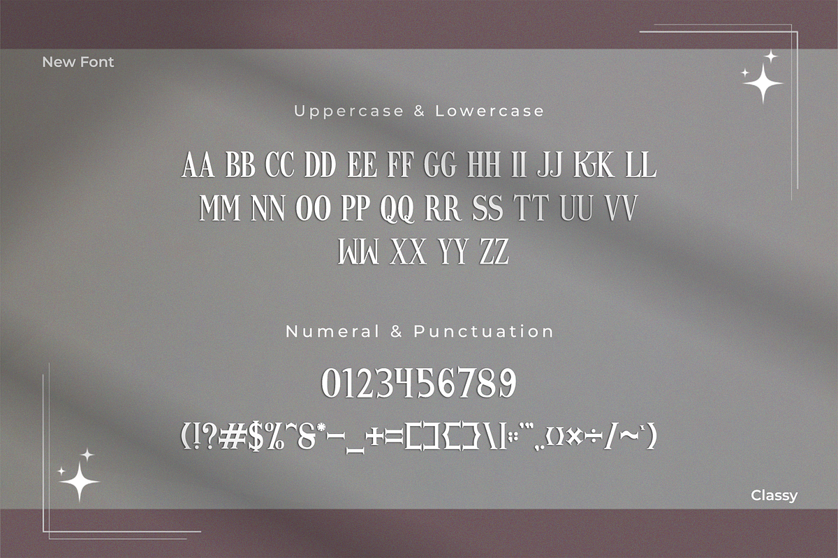 Kimberly - Modern Classy Serif Font, a Serif Font by overlaytemplates (Photo 4 of 5)