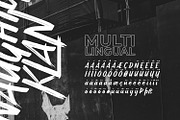 Naughty Klan - Street Type, a Font by ikiiko (Thumbnail 8 of 8)