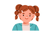 Happy kids. Cute boys and girls set, a Person Illustration by Good Studio (Thumbnail 9 of 10)