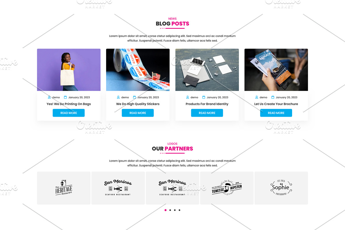 Digital Printing Elementor Template, a WordPress Template by HasnainDEV (Photo 6 of 6)