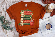 All Booked for Christmas PNG Clipart, an Illustration by Libby Wishes (Thumbnail 7 of 8)