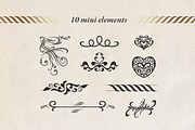 Decorative ornamental elements set, an Object Graphic by Warm Hearted Studio (Thumbnail 6 of 10)