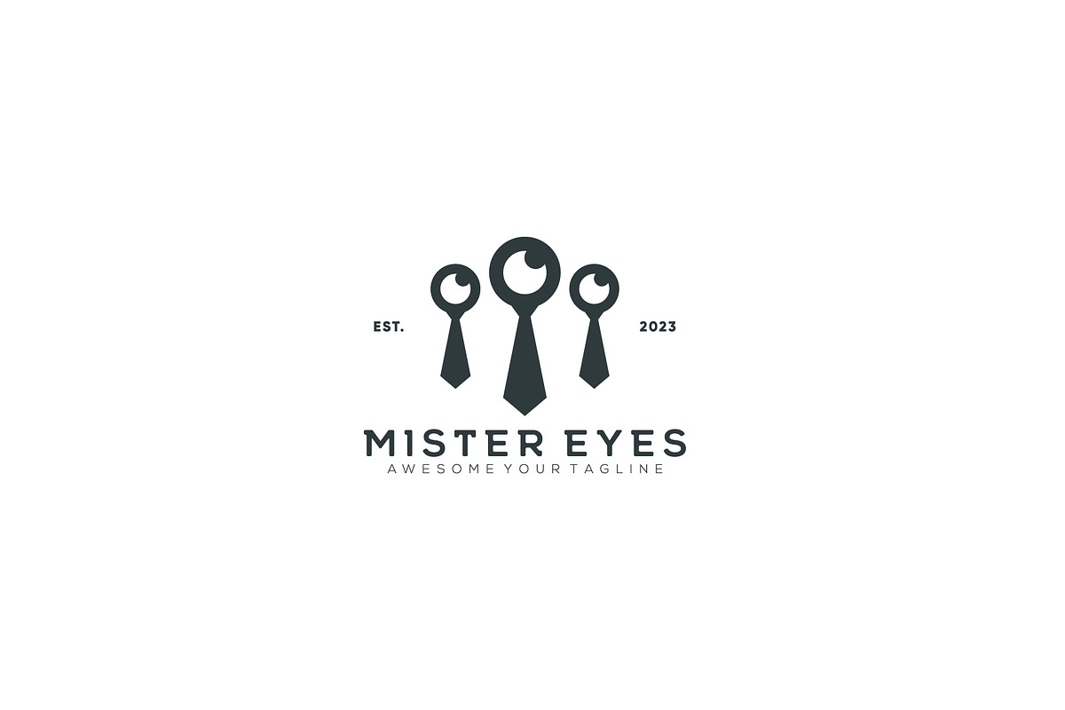 Modern Mister eye logo template icon, a Branding & Logo Template by OmerStudio