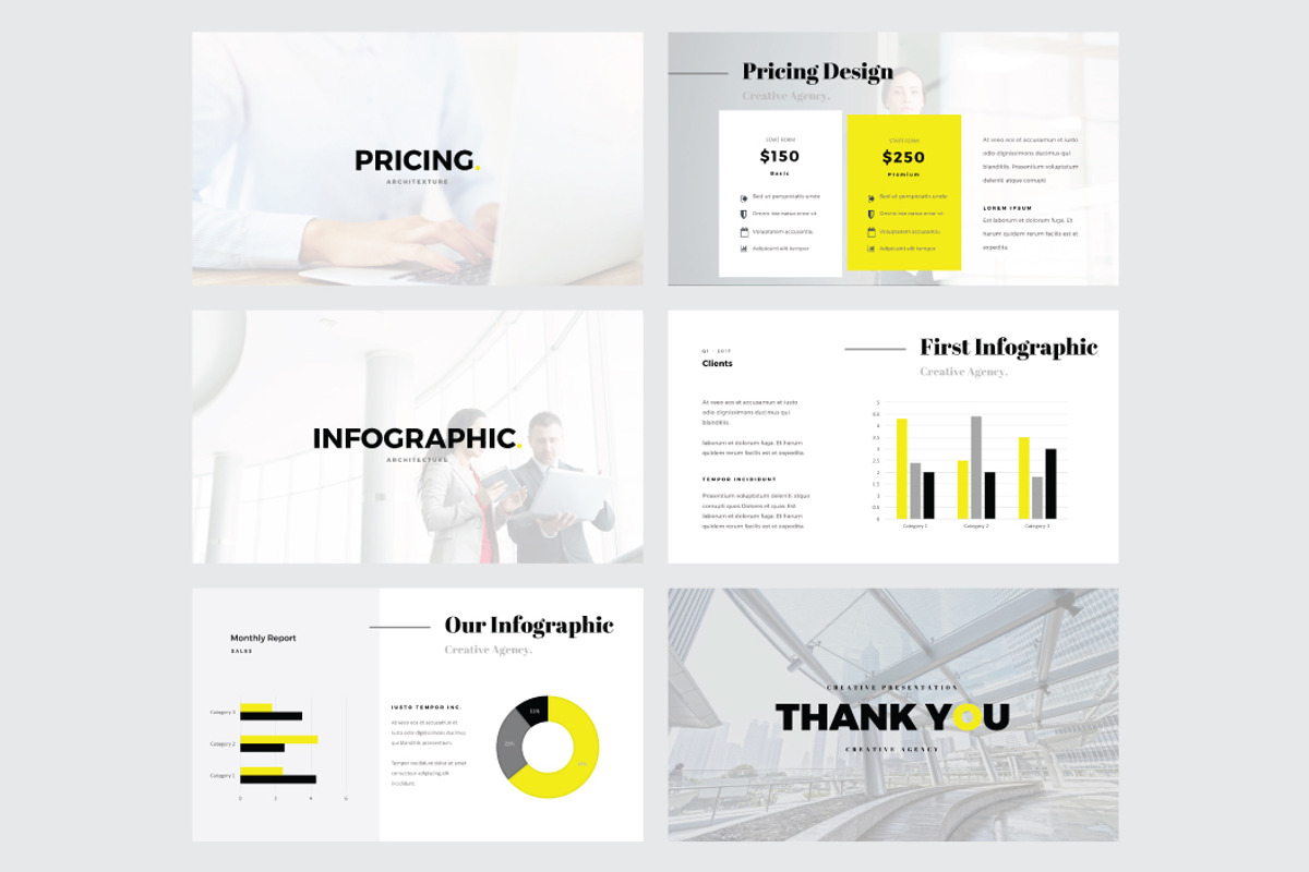 ARCHITECTURE - Powerpoint Template, a Presentation Template by Shafura (Photo 6 of 6)