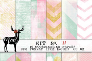 Background Paper Kit 31, a Pattern Graphic by Mod Paperie (Thumbnail 1 of 2)