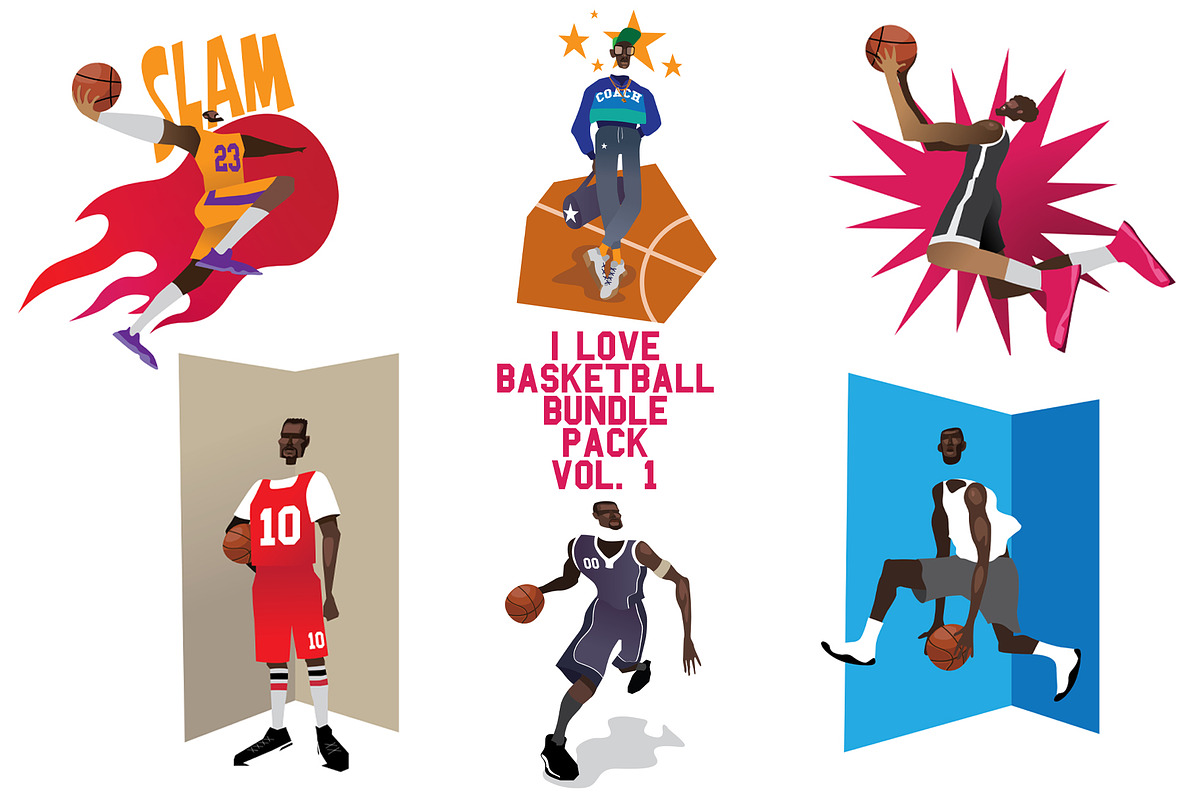 Basketball Vector Illustration, a Sport Illustration by Decla Studio (Photo 2 of 4)