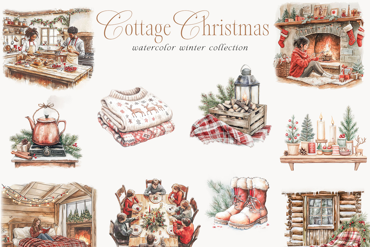 New! Winter Christmas Edition, a Seasonal Illustration by Isabelle Salem (Photo 56 of 227)