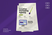 Creative Marketing Agency - Flyer, a Brochure Template by Izdihaar_Studio (Thumbnail 1 of 3)