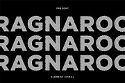 Ragnaroo - Futuristic Display Sans, a Font by Minimalist Logos (Thumbnail 1 of 7)