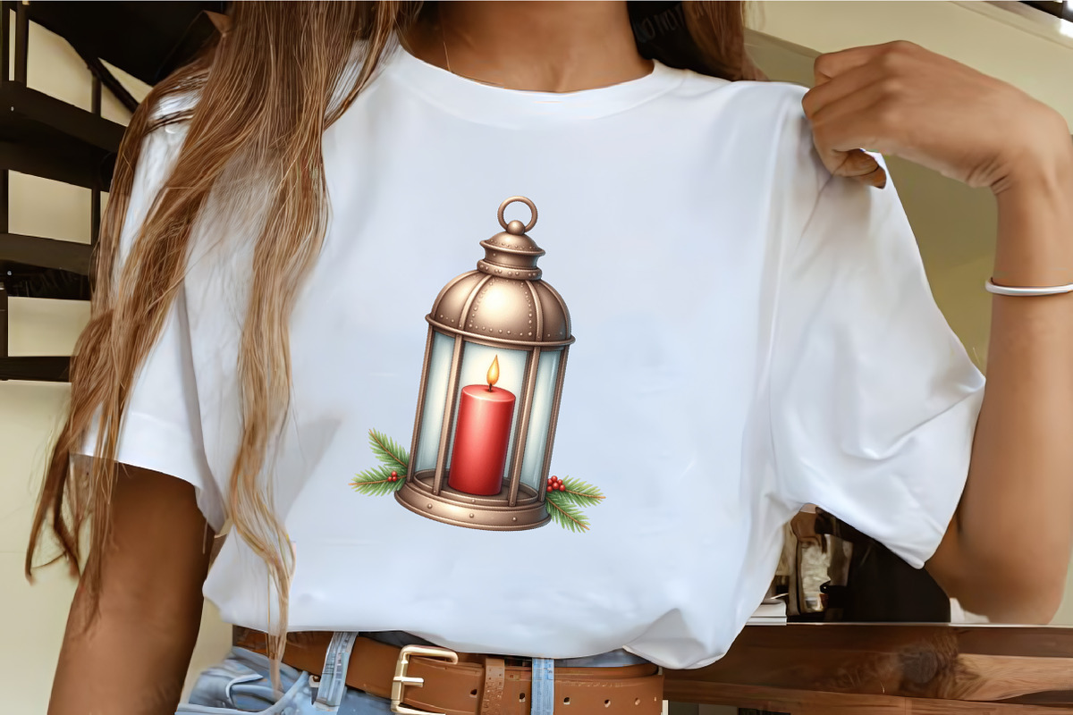Christmas Candle Lantern Clipart, an Illustration by CrexoraLab (Photo 4 of 5)
