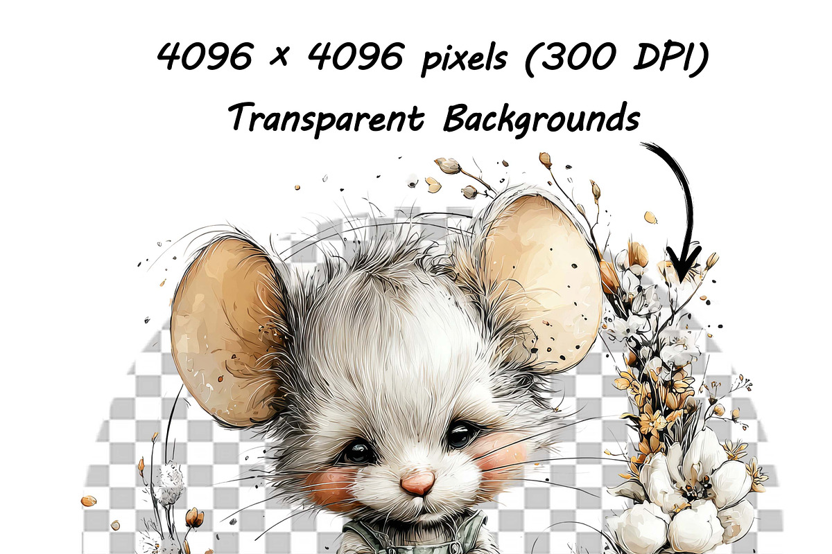 Whimsical Baby Animals Watercolor, an Illustration by one-touch (Photo 11 of 23)