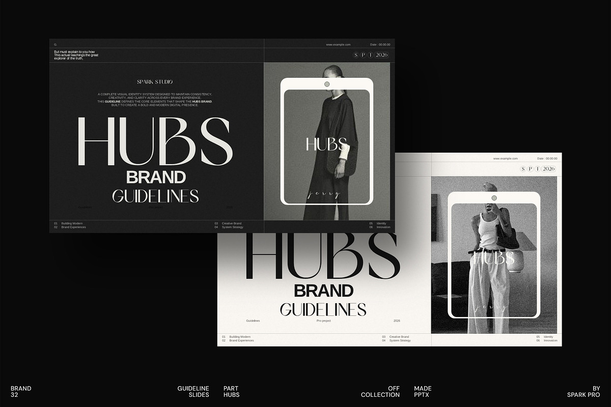 HUBS Brand Guideline, a Presentation Template by SparkPro (Photo 1 of 12)