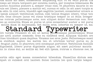 Standard Typewriter