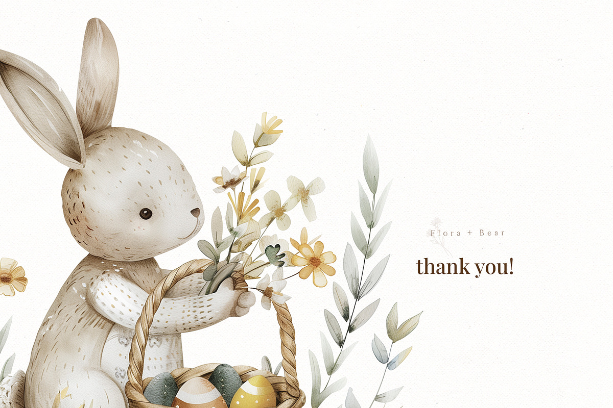 Easter Spring Animals, an Animal Illustration by Flora+Bear (Photo 8 of 10)
