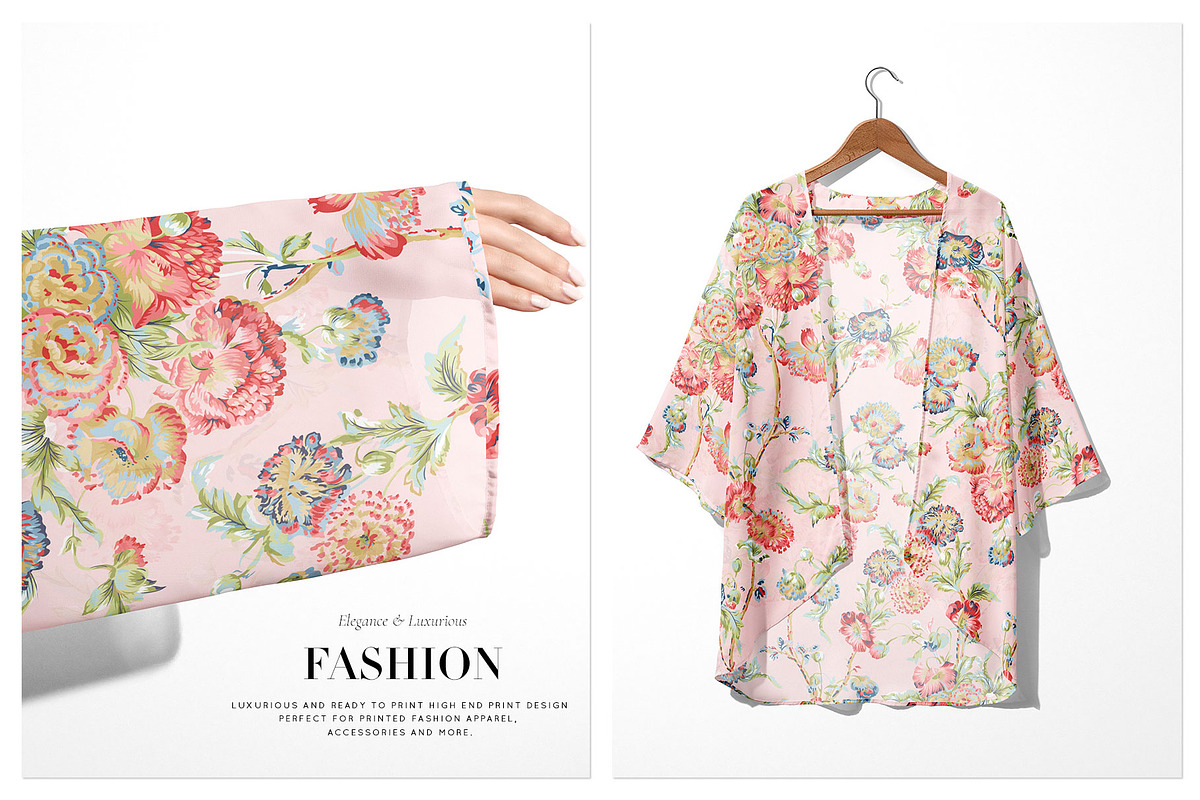Hanami De Belle, Luxury Bold Florals, a Pattern Graphic by TSTUDIO (Photo 9 of 13)