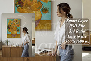 Modern Interior Frame Mockup, a Household Mockup by RevintageStudio (Thumbnail 2 of 6)