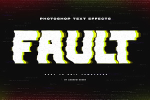 Glitch Text Or Logo Effects