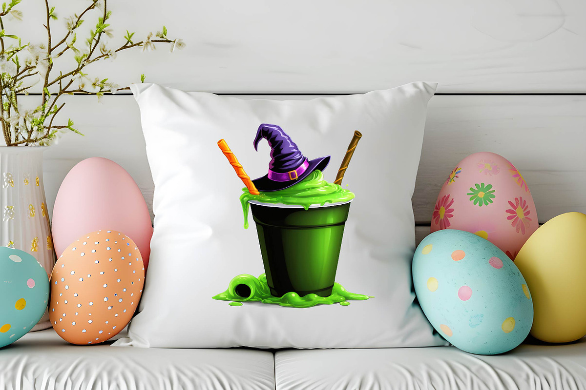Coffee Halloween Clipart, an Illustration by Wow Magic (Photo 2 of 4)