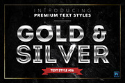 Gold & Silver #6 - 20 Text Styles, a Layer Style Add-On by Jonas Stensgaard (Thumbnail 7 of 23)