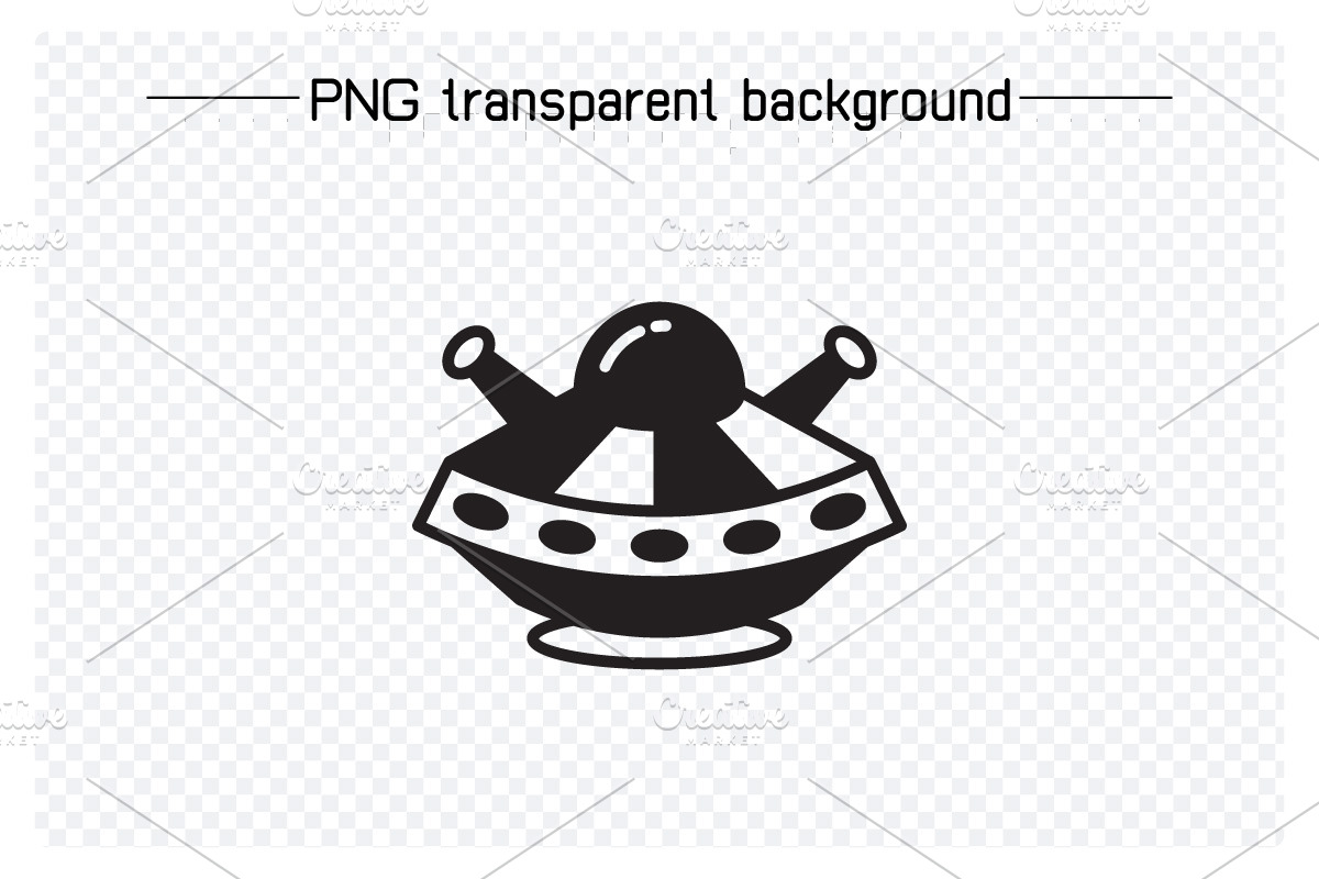 Bundle of UFO and Spaceship Icons, an Icon by Designfour (Photo 5 of 7)
