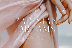 5 Paris Lightroom Presets, a Preset Add-On by TheWayfarerShoppe