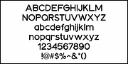 Template Basic JNL, a Sans Serif Font by Jeff Levine Fonts (Thumbnail 3 of 5)
