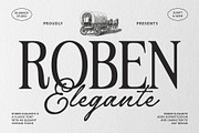 Roben Elegante Font Duo, a Serif Font by Honestype (Thumbnail 1 of 12)