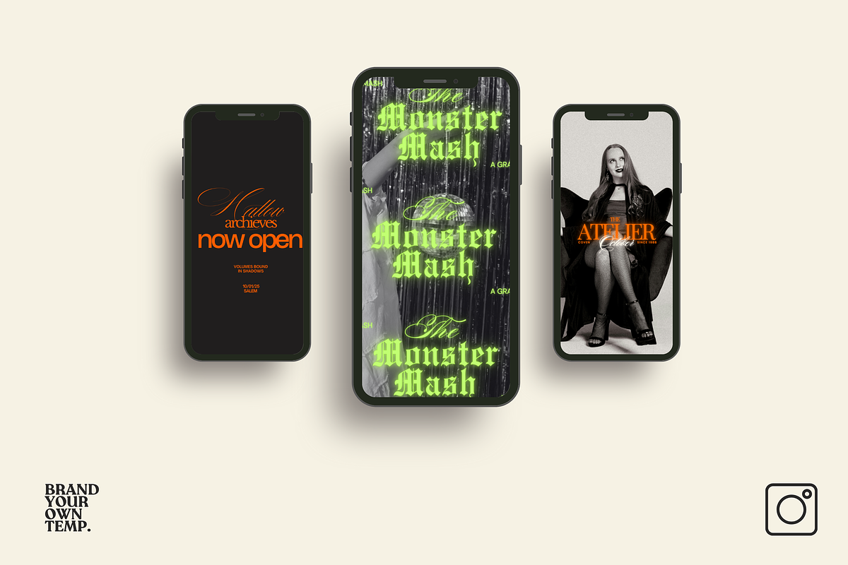 Halloween Canva Template Set 5, a Templates & Theme by BYOTstudios (Photo 8 of 12)