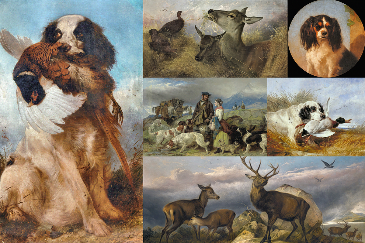 Richard Ansdell - Rare Paintings, an Animal Illustration by Digital Museum (Photo 8 of 9)