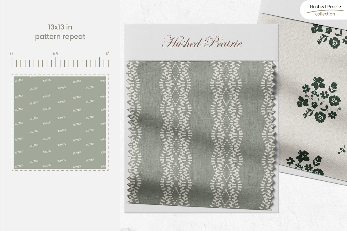 Hushed Prairie - Seamless Patterns, a Pattern Graphic by InaCorart (Photo 6 of 8)