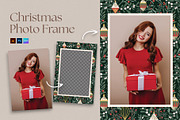 Christmas Photo Frame Template, a Flyer Template by DesignerCandies (Thumbnail 1 of 5)