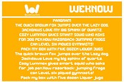 Light Cruiser font, a Font by weknow (Thumbnail 6 of 8)
