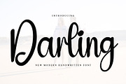 Darling, a Handwritten Font by InermediaSTUDIO (Thumbnail 1 of 6)