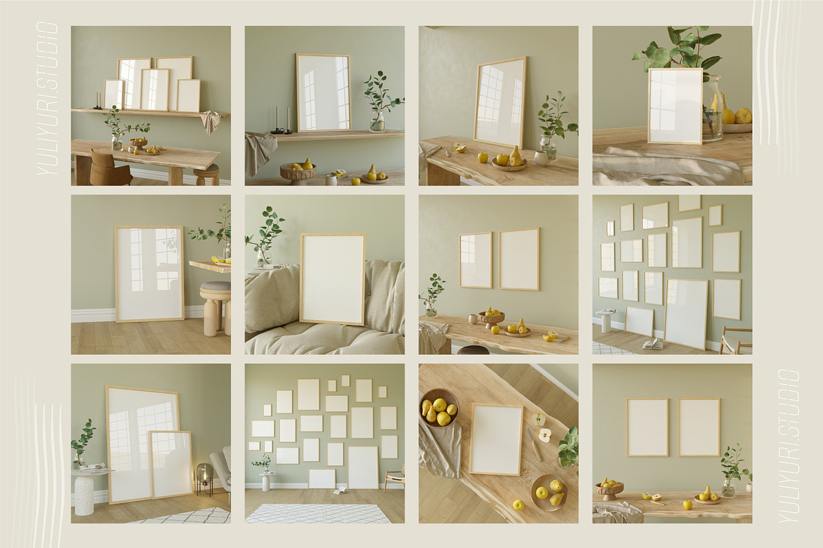 ANNIE ROOM | Interior Frame Mockup, a Household Mockup by yuliyuri.studio (Photo 19 of 20)