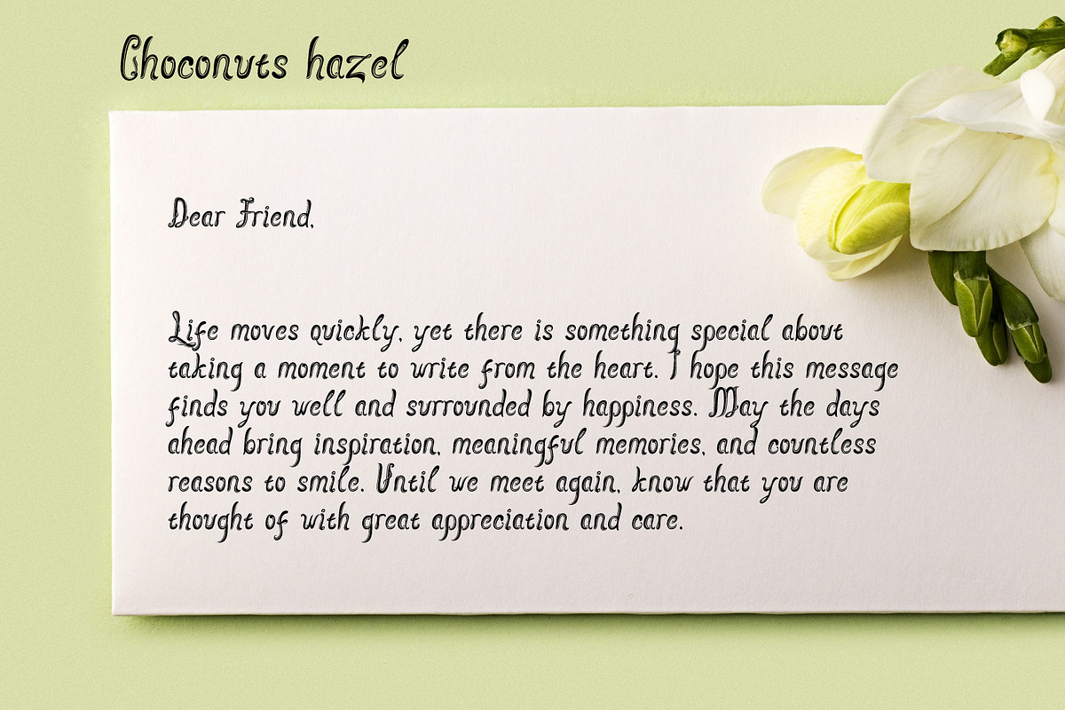 Choconuts Typeface, a Handwritten Font by HypeWorksCo (Photo 4 of 9)